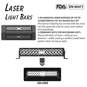 Double Row Laser Light Bars
