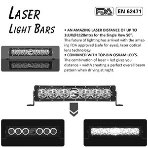 Single Row Laser Light Bars