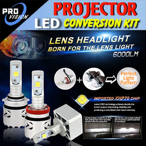 D2S LED Headlight Globes from Pro Vision Lighting Australia.