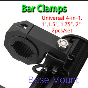 Brackets for Light Bars | Base Mount