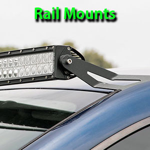 Pillar Mount Brackets for Light Bars