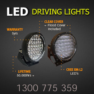LED Driving Lights 9 Inch 370 Watt CREE LEDs