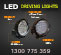 LED Driving Lights 9 Inch 370 Watt CREE Features Thumb