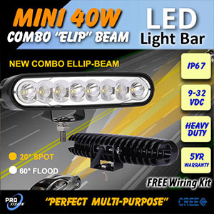 6 Inch Mini 40 Watt LED Driving Light