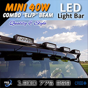 Heavy Duty 6 Inch 40 Watt LED Driving Light Illumination