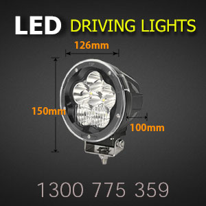LED Driving Light - 5 Inch 60 Watt - Heavy Duty Size