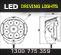LED Driving Light 7 Inch 135 Watt Dimensions Thumb