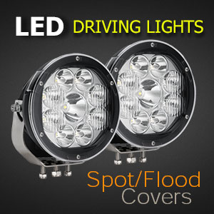 LED Spot Light 7 Inch 135 Watt Beam Type