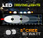 LED Driving Light 5 Inch 80 Watt Illumination Thumb