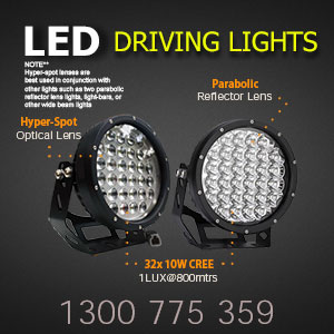 LED Driving Lights 9 Inch 320 Watt Free Flood Covers