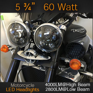 Triumph 5 Inch LED Headlight Lamps