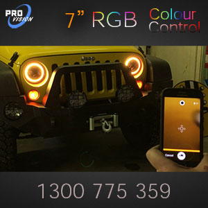 RGB Bluetooth Controlled LED Headlight