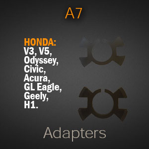 Bulb Adapters for Honda V3, V5, Honda Odyssey,Civic, H1, Acura, Gleagle, Geely