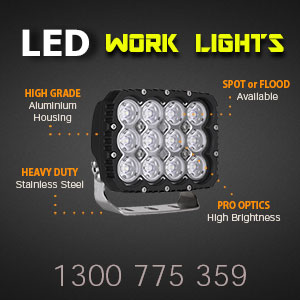 LED Work Light | Heavy Duty 5x7 Inch 120 Watt Features