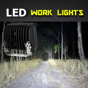 LED Work Light | Heavy Duty 5x7 Inch 120 Watt illumination