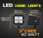 LED Work Light | 3 Inch 40 Watt Dimensions Thumb