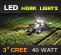 LED Work Light | 3 Inch 40 Watt Illumination Thumb