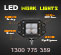 LED Work Light | Flush Mount | 3 Inch 40 Watt Features Thumb