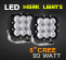 LED Work Light | 5 Inch 90 Watt Thumb