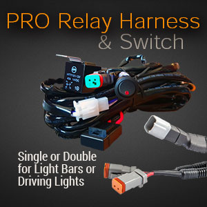 Single Relay Harness for LED Light Bar