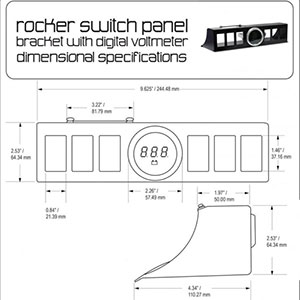 Panel Box and relay Box Dimensions