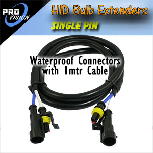 High Voltage 1pin Bulb Extenders for HID